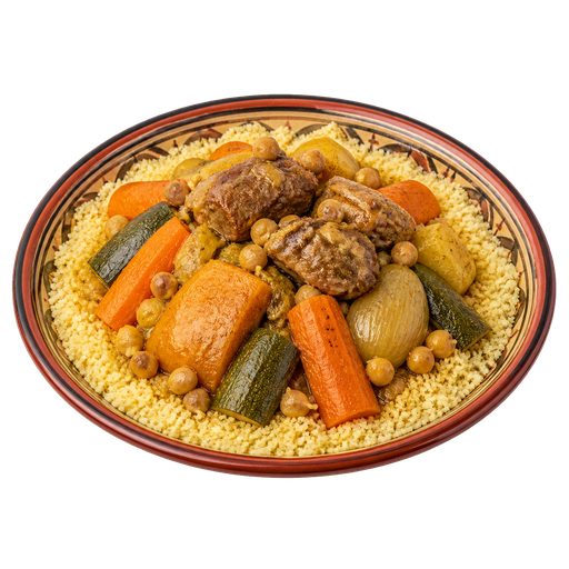 Couscous sticker illustration
