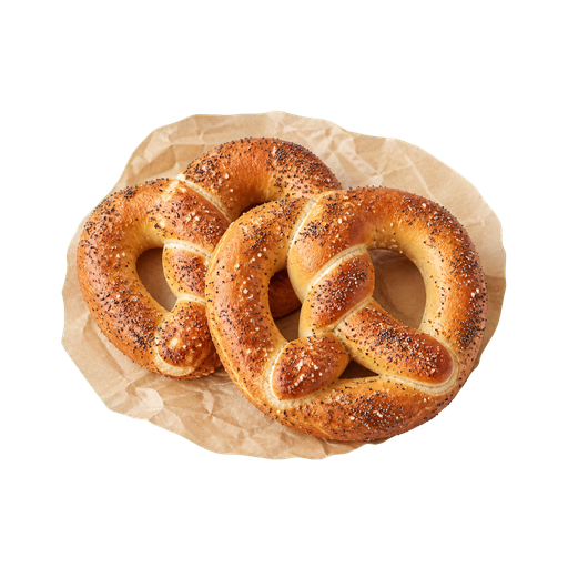 Romanian Pretzels sticker illustration