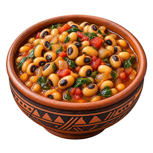 Burkinabè Cowpea sticker illustration