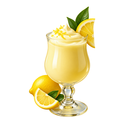 Crema di limoncello sticker illustration