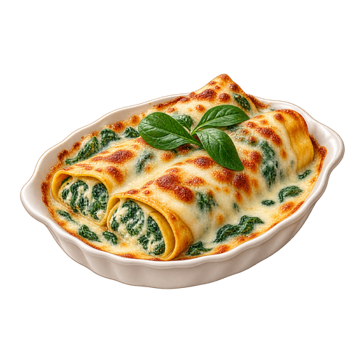 Crespelle alla Fiorentina sticker illustration