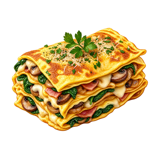 Crespeou sticker illustration