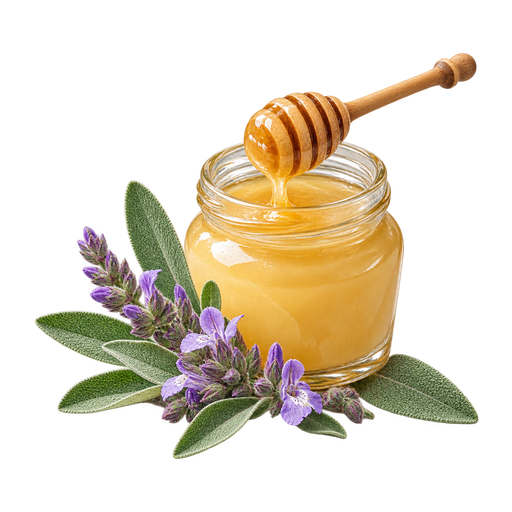 Sage Honey sticker illustration