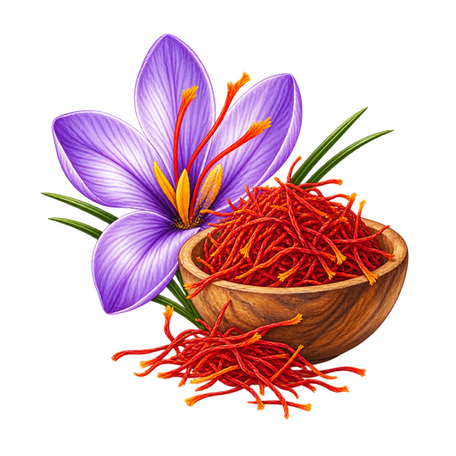 Crocus de Nîmes sticker illustration