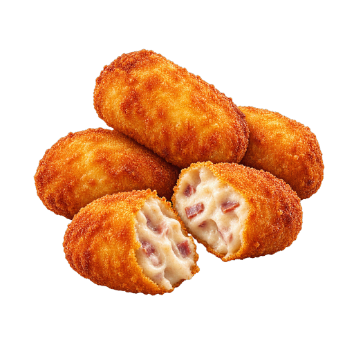 Spanish Croquettes sticker illustration