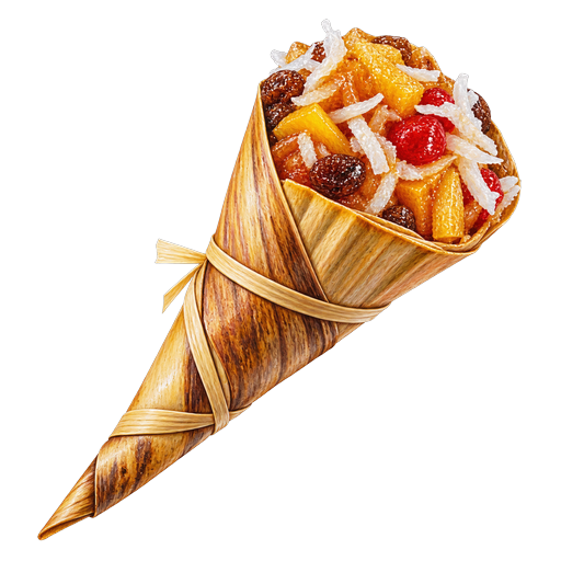 Cucurucho sticker illustration