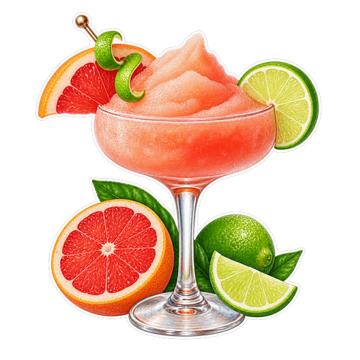 Hemingway Special sticker illustration