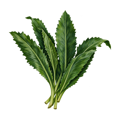 Culantro sticker illustration