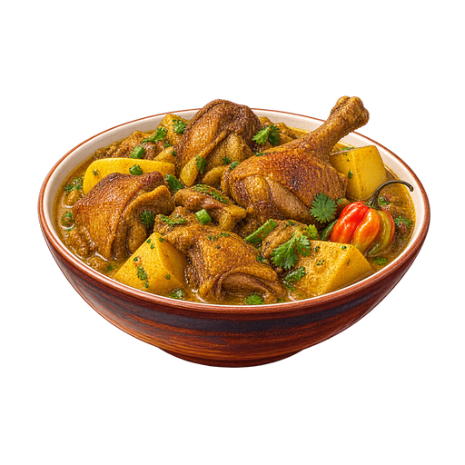 Curry Duck sticker illustration