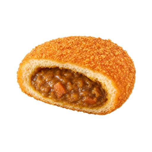 Curry Pan sticker illustration