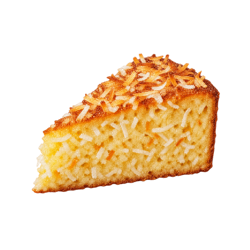 Coconut Cake sticker illustration