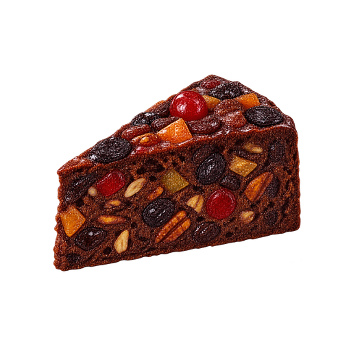 Black Cake sticker illustration