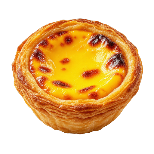 Egg Tart sticker illustration