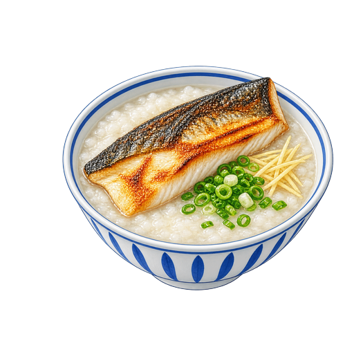 Milkfish sticker illustration