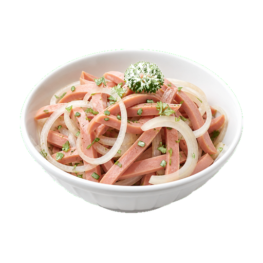 Bavarian Sausage Salad sticker illustration
