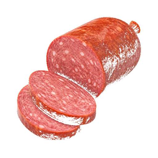 Beer Sausage sticker illustration