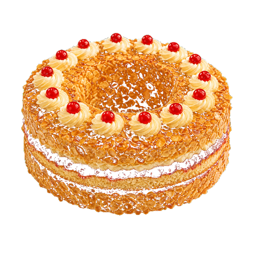 Frankfurt Crown Cake sticker illustration