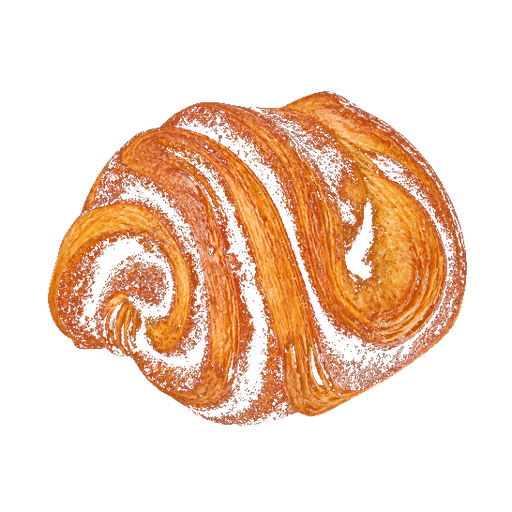 Hamburg Cinnamon Pastry sticker illustration