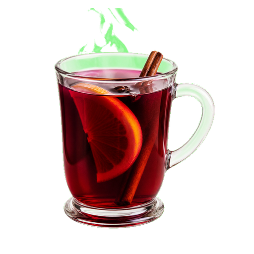 Mulled Wine sticker illustration
