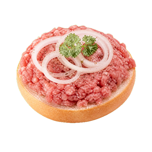 Raw Pork Sandwich sticker illustration