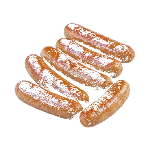 Nuremberg Sausages sticker illustration