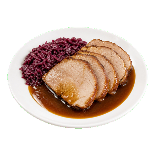 Pork Roast sticker illustration