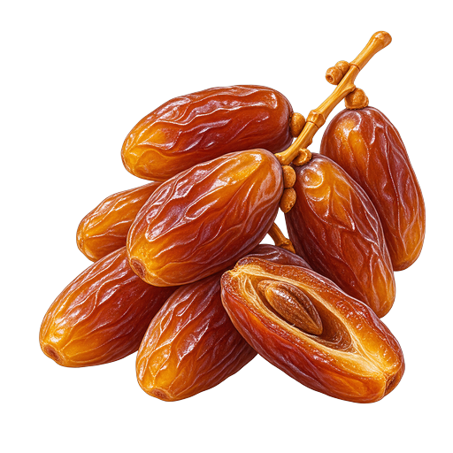 Deglet Nour Dates sticker illustration