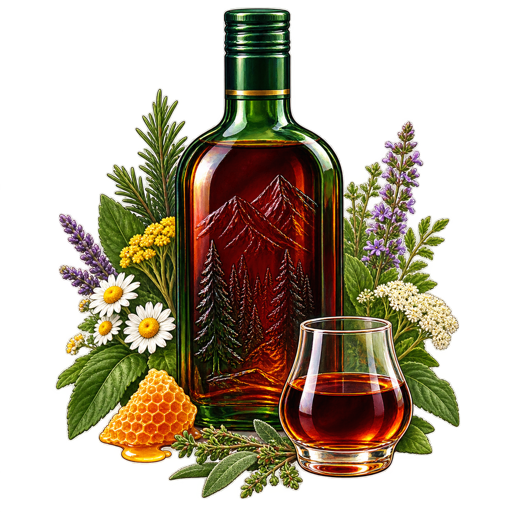Demänovka sticker illustration