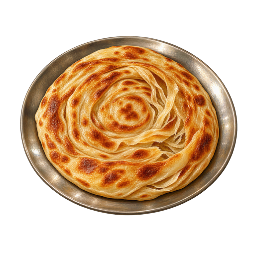Dhakai Paratha sticker illustration