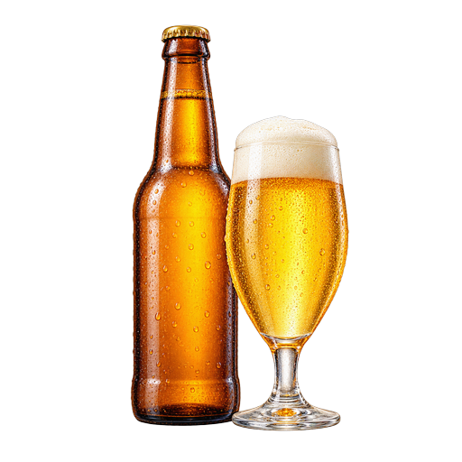 Diekirch Beer sticker illustration