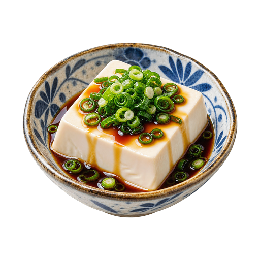 Tofu sticker illustration