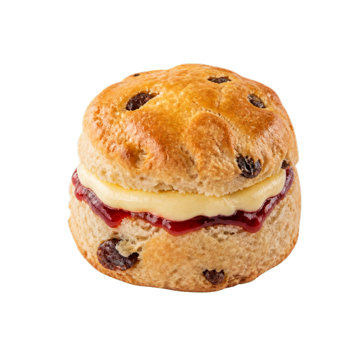 Drop Scone sticker illustration