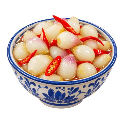 Dưa hành (Pickled shallots) sticker illustration