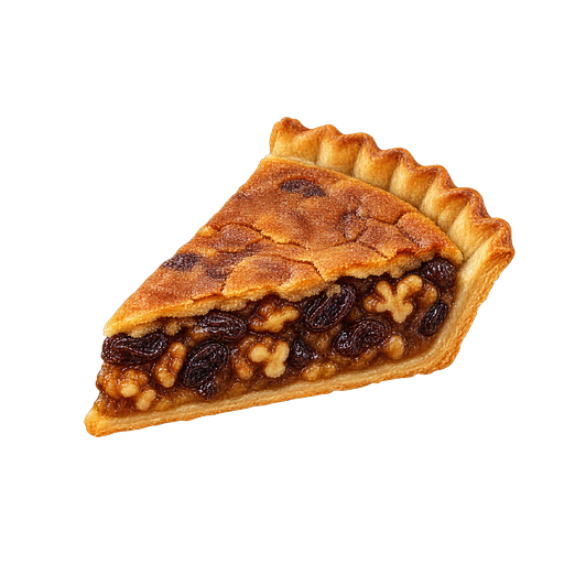 Ecclefechan Butter Tart sticker illustration