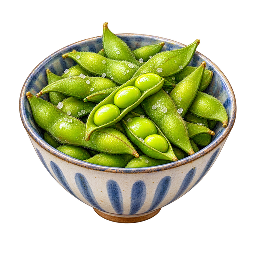 Edamame sticker illustration