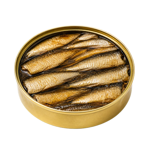 Estonian Sprats sticker illustration