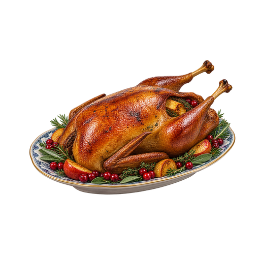 Roast Goose sticker illustration