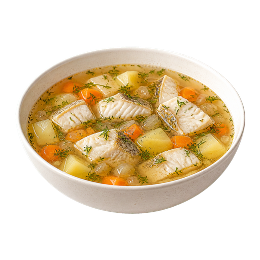 Fish Soup sticker illustration