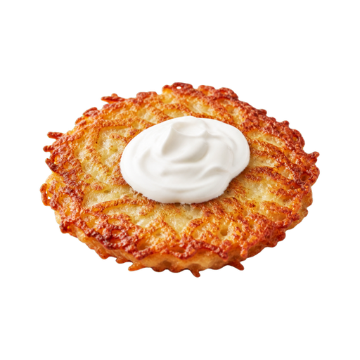 Potato Pancakes sticker illustration