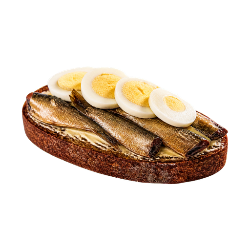 Sprat Sandwich sticker illustration