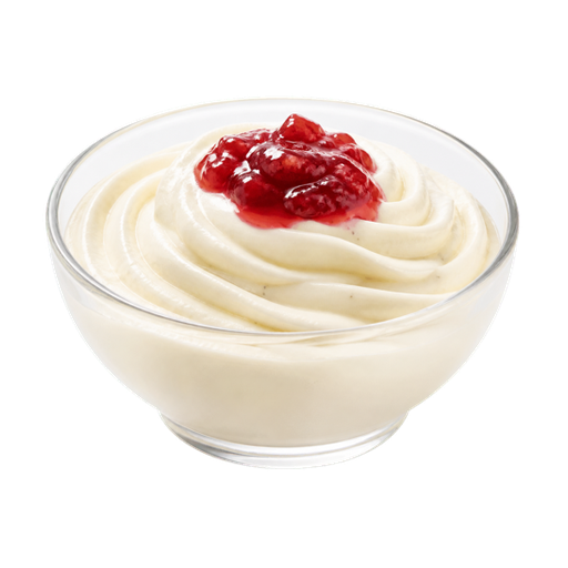 Curd Cream sticker illustration