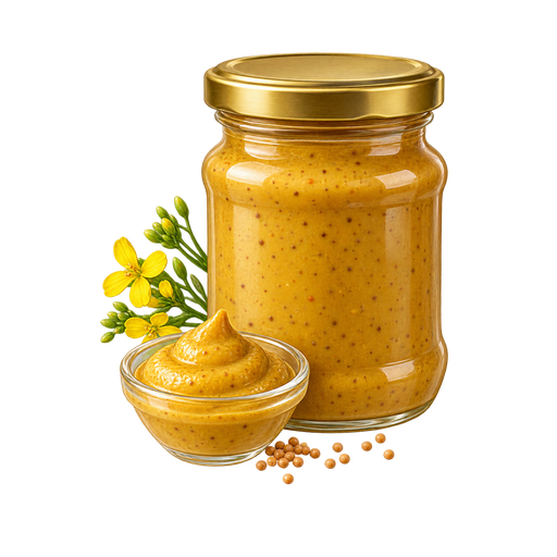 Põltsamaa Mustard sticker illustration