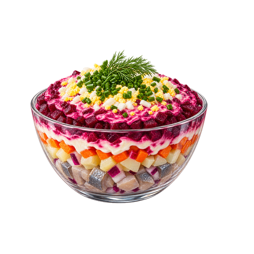 Herring Salad sticker illustration