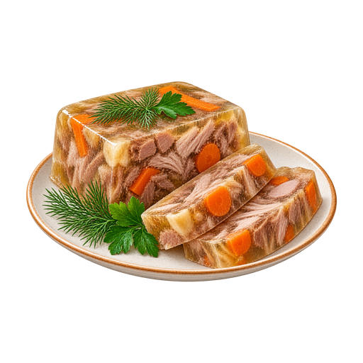 Jellied Meat sticker illustration