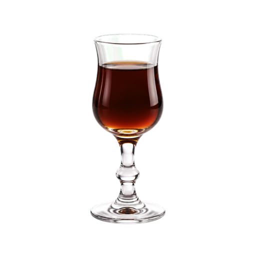 Vana Tallinn Liqueur sticker illustration