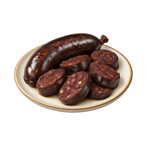 Blood Sausage sticker illustration