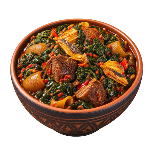 Efo Riro sticker illustration