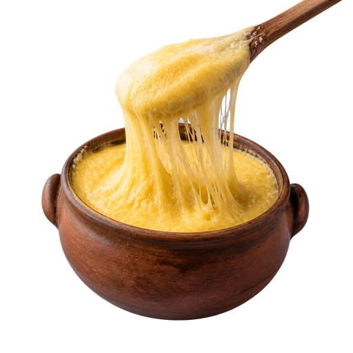 Cornmeal with Sulguni sticker illustration