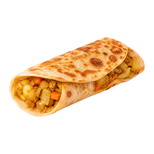 Vegetable Roti sticker illustration