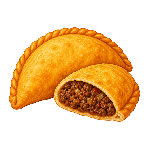 Ecuadorian Beef Empanada sticker illustration